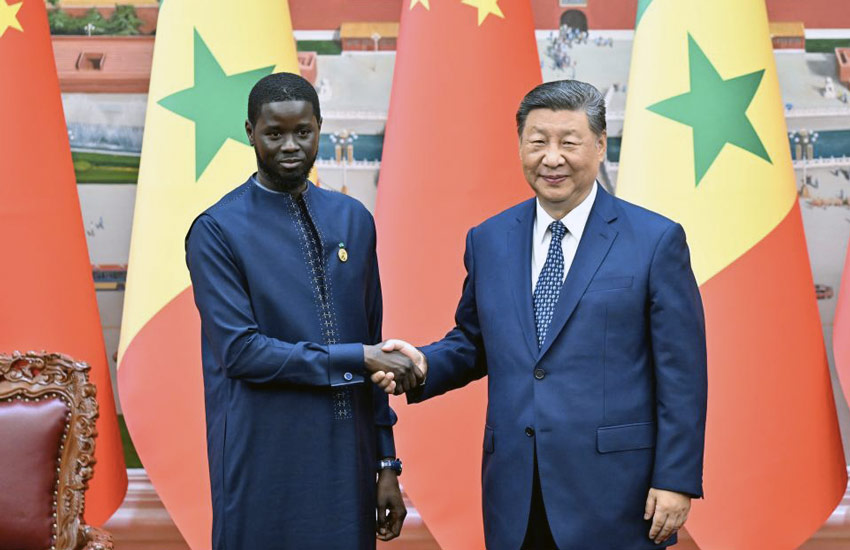 VIDEO-FOCAC 2024 : Le discours  du Président Bassirou Diomaye à son homologue chinois Xi Jinping